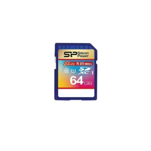 כרטיס זיכרון 64GB הגדול SP ELITE SDHC 64GB