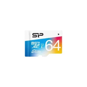 כרטיס זיכרון 64GB לטלפון SP ELITE microSD 64GB + ADAPTER