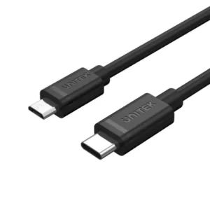 כבל Y-C473BK TYPE-C to MICRO 1M